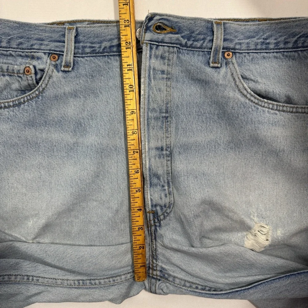 Vintage 90s Levi's 501 XX Denim Jeans Made in USA Size 40x30 Medium Wash 501XX